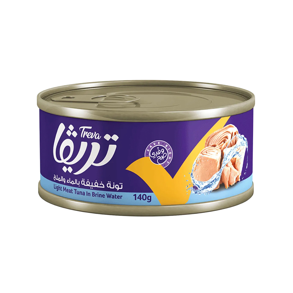 تونة تريفا خفيفة بالماء والملح 140 جم