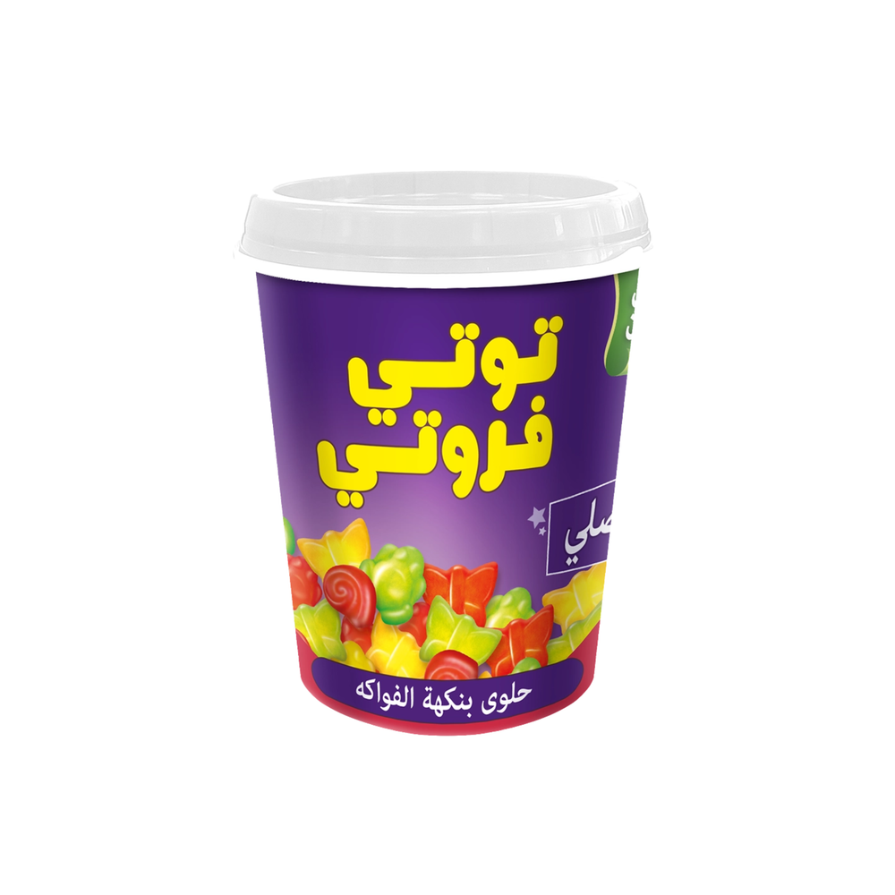 حلوى توتي فروتي بنكهة الفواكه 120 جرام