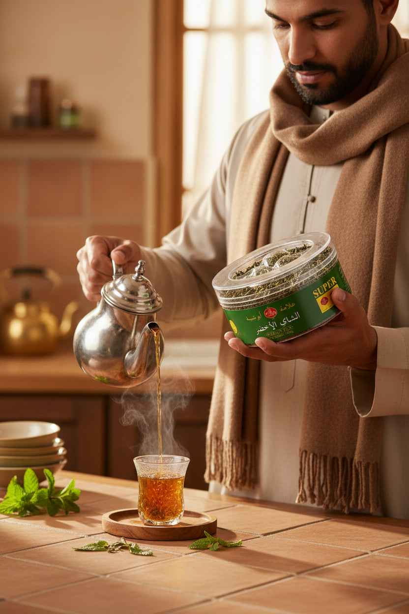 شاي أخضر أبو شيبة فرط 250 جم
