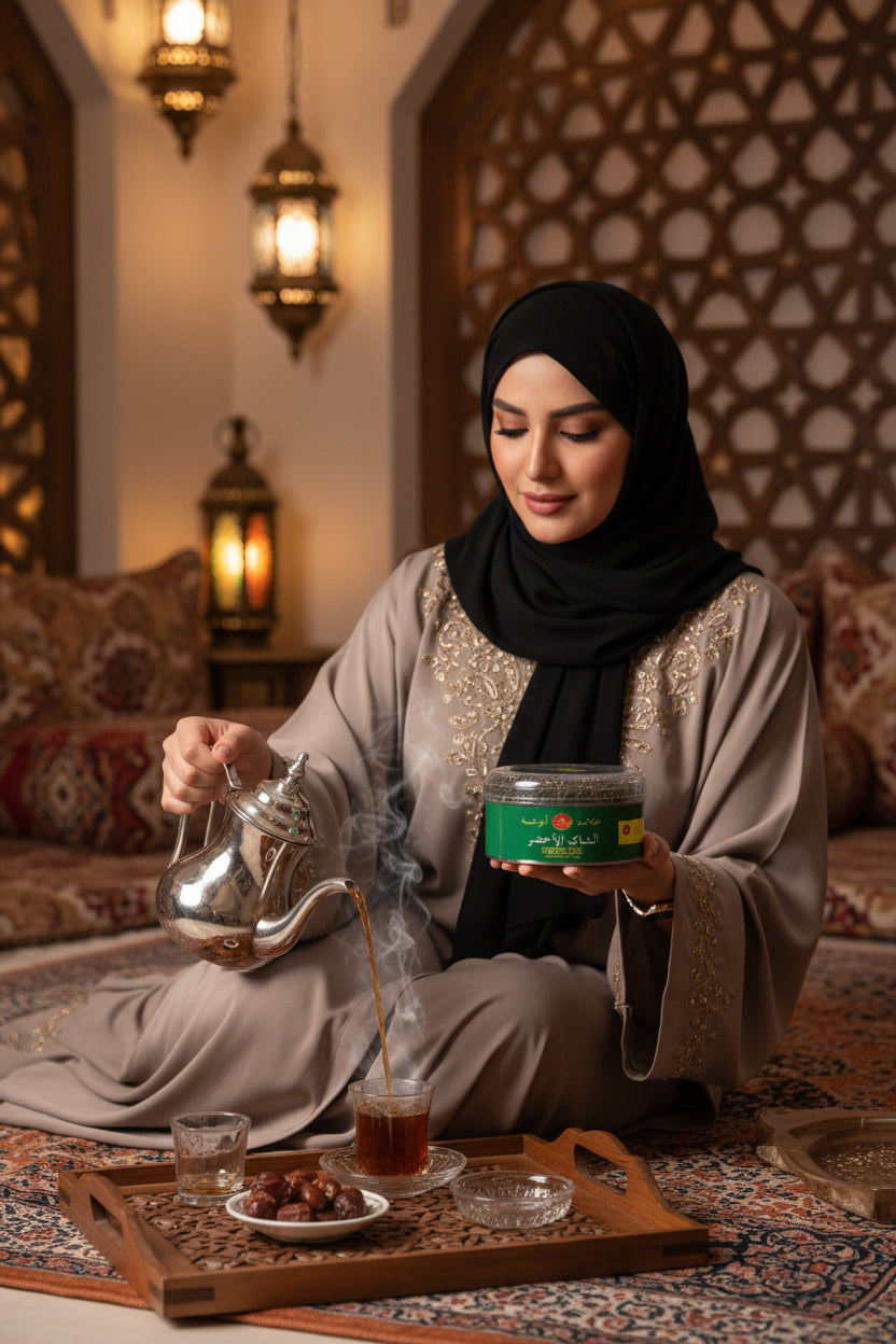 شاي أخضر أبو شيبة فرط 150 جم