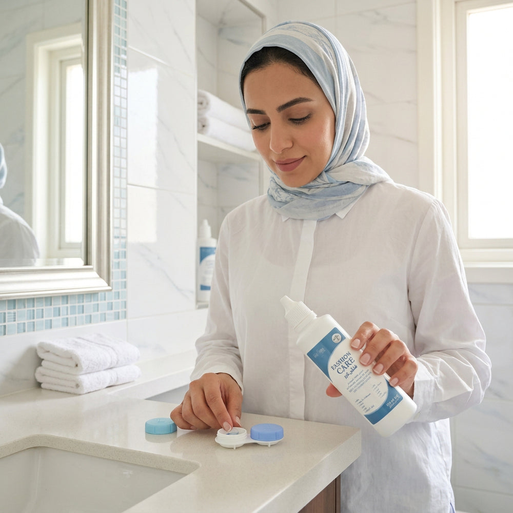محلول فاشون كير متعدد الأغراض للعدسات اللاصقة اللينة 120 مل