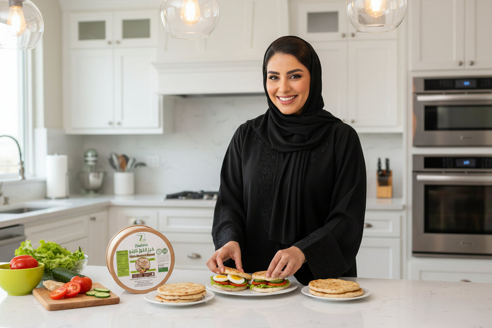 خبز اللوز كيتو 250 جرام من زادنا