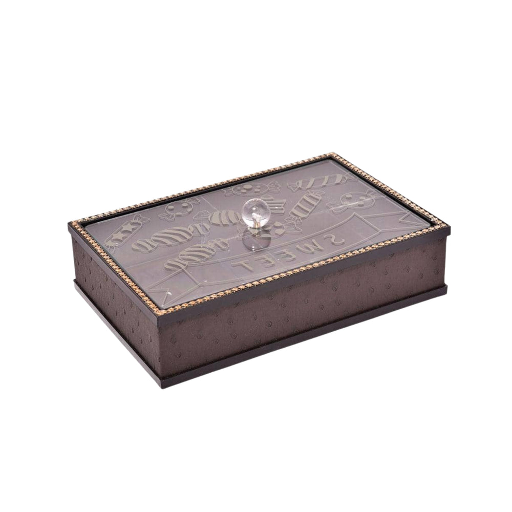 وعاء حفظ الحلوى والبسكويت 26.5 × 17.5 × 6.5 سم