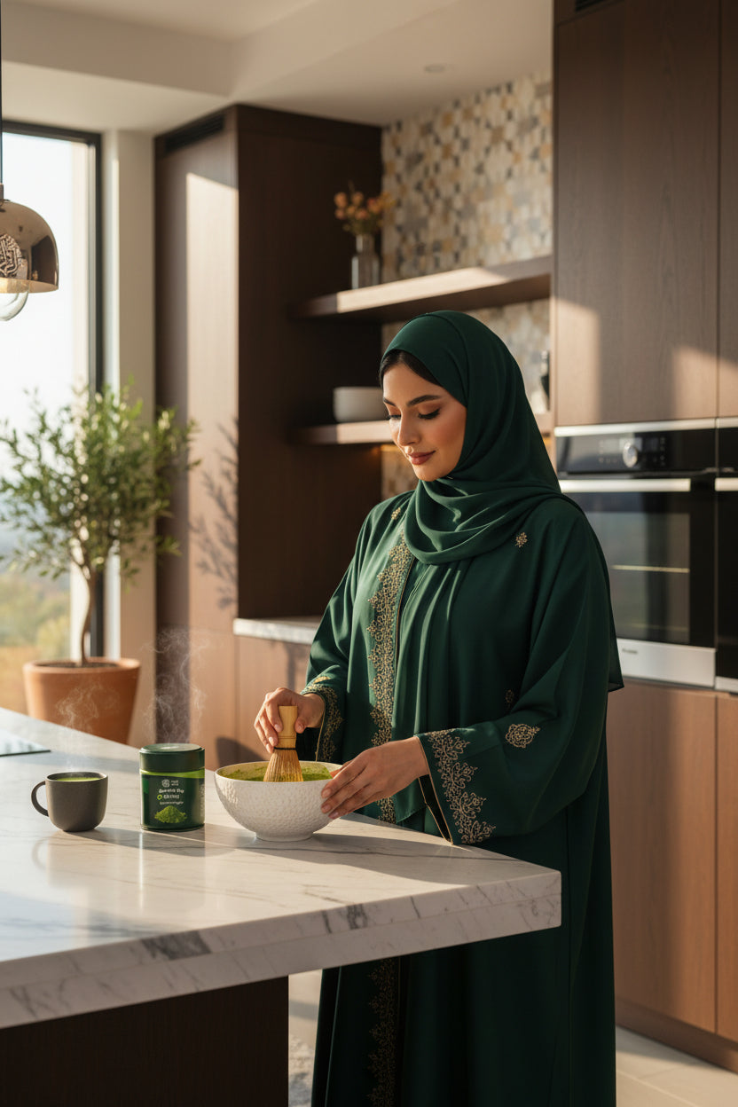 شاي ماتشا أخضر عضوي 50 جرام راهي