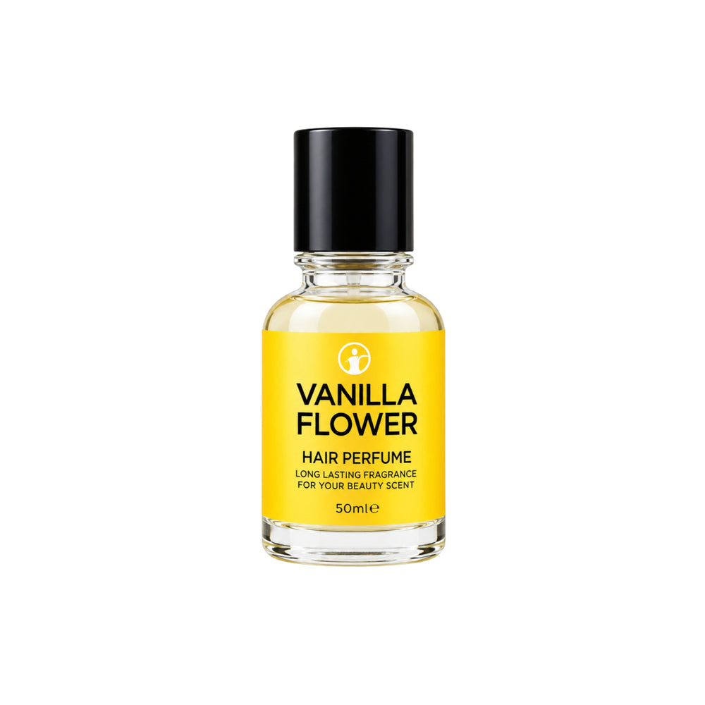 The Beauty Secrets Vanilla Flower Hair Mist with a powdery and floral scent - 50ml