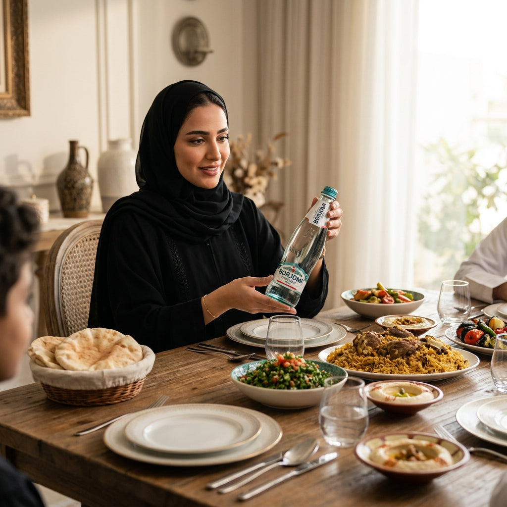 بورجومي مياه معدنية غازية طبيعية 330 مل