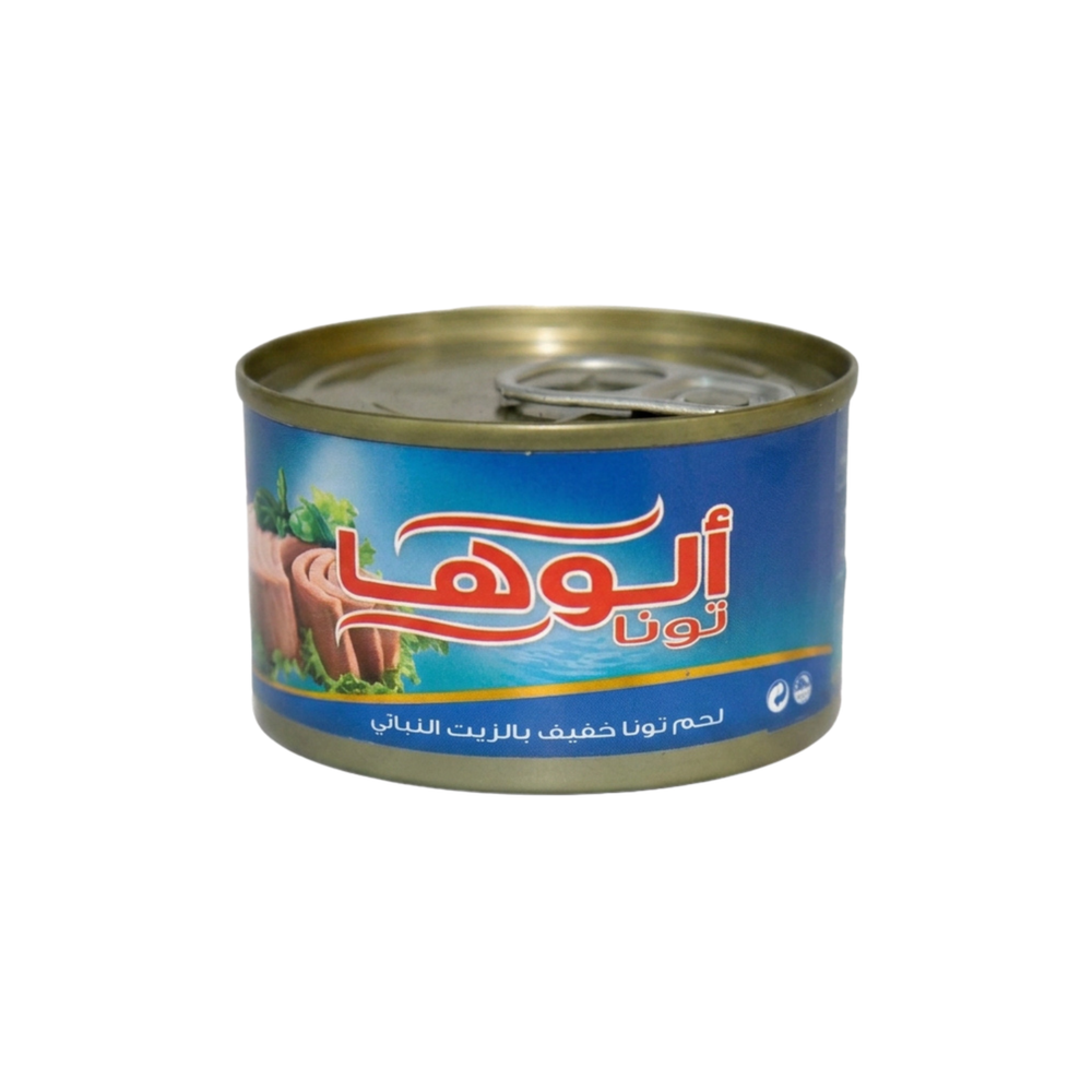 تونة ألوها خفيفة بالزيت النباتي 100 جم