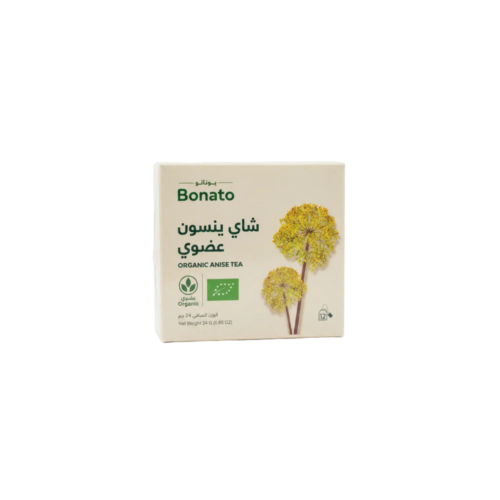 شاي ينسون عضوي بوناتو 24 جرام 12 ظرف