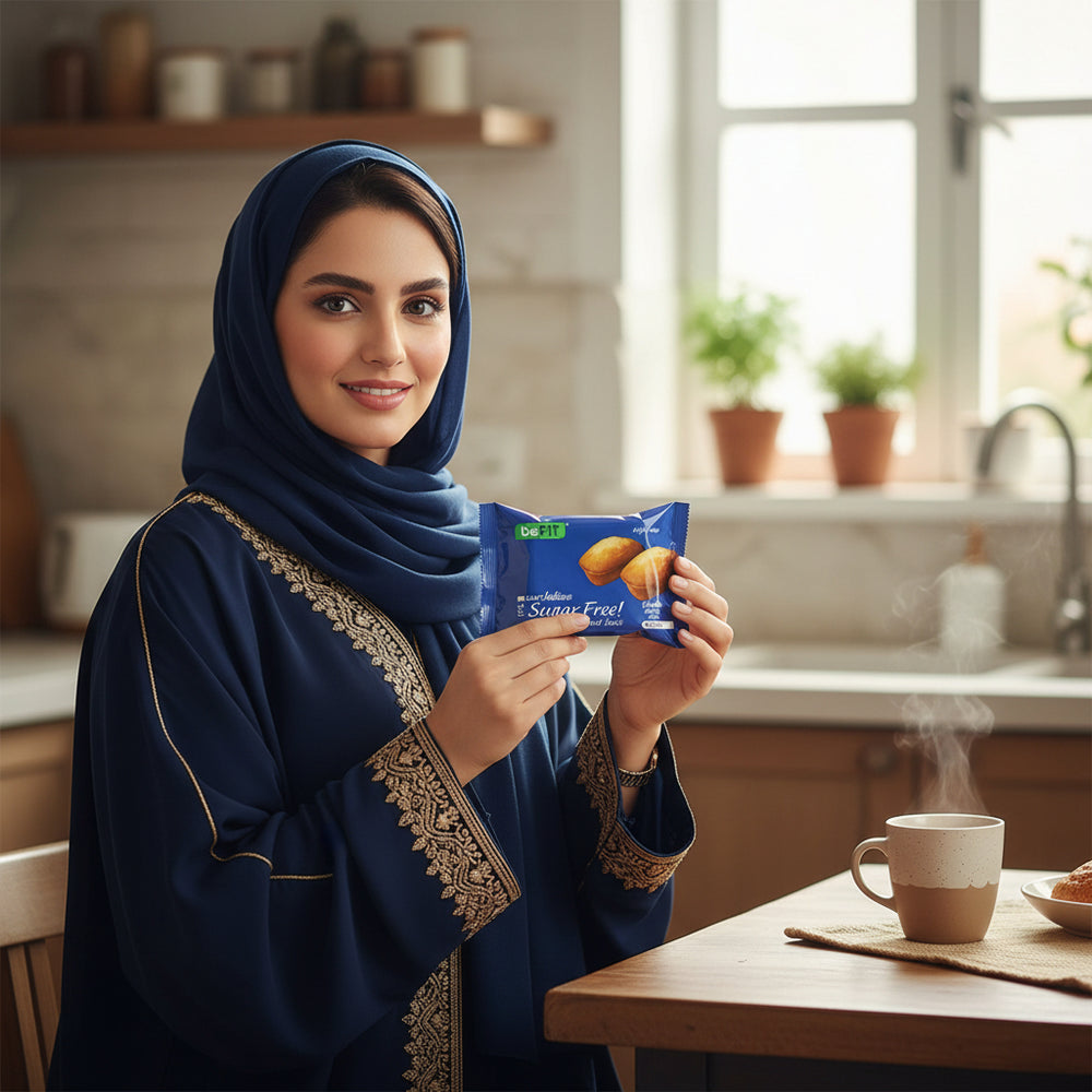 كيك بالفانيليا والليمون خالي من السكر 184 جم beFIT Lifestyle