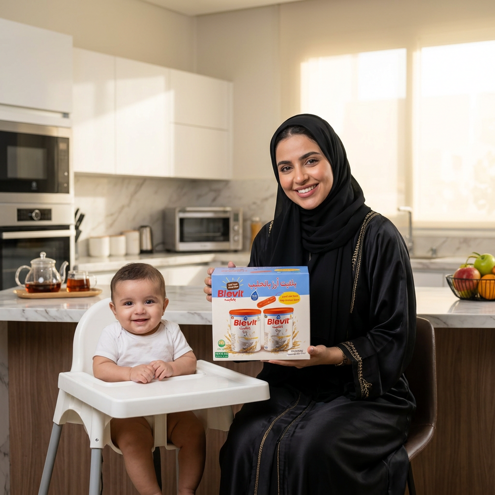 بكج علبتين بلفيت سيريال الأرز بالحليب للأطفال 350 جم × 2 مع هدية