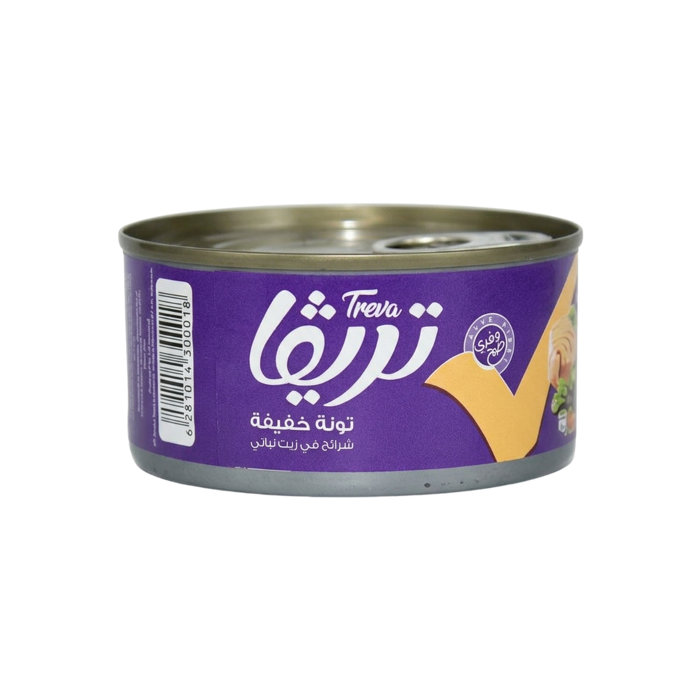 Treva Light Tuna Slices in Vegetable Oil 170g 