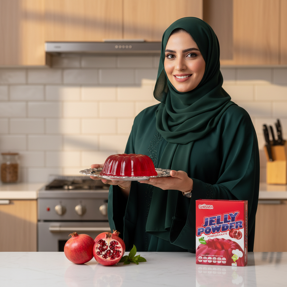 جيلي شيبابا بنكهة الرمان مع فيتامين سي 100 جرام