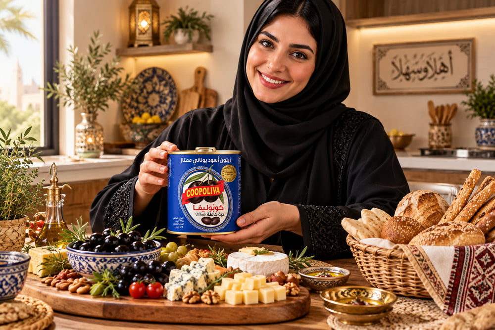 كوبوليفا زيتون أسود يوناني كامل 290 جم