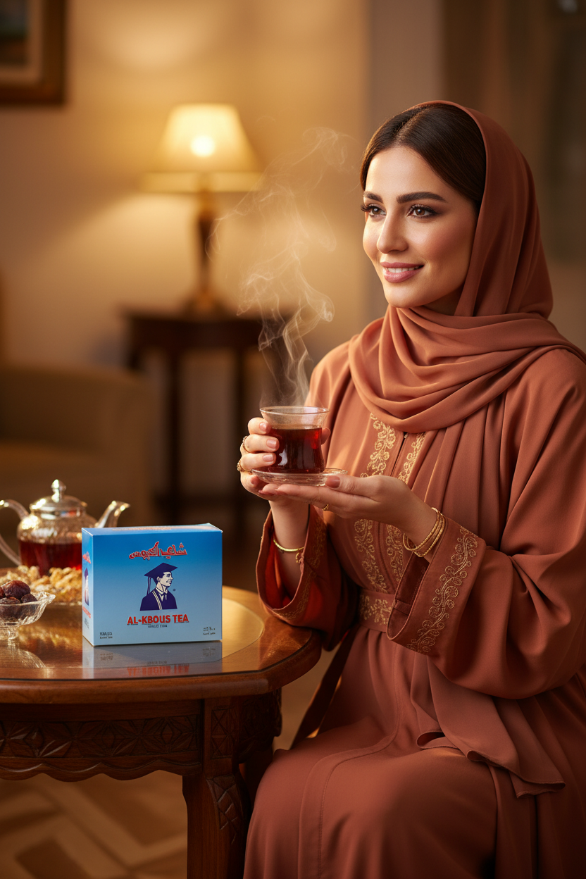 شاي الكبوس الأسود 100 كيس 200 جرام