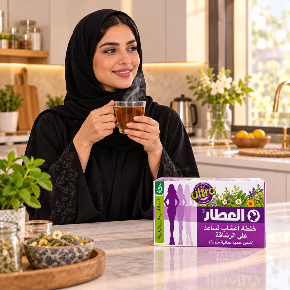 العطار الترا خلطة أعشاب تساعد على الرشاقة 20 كيس Ultra