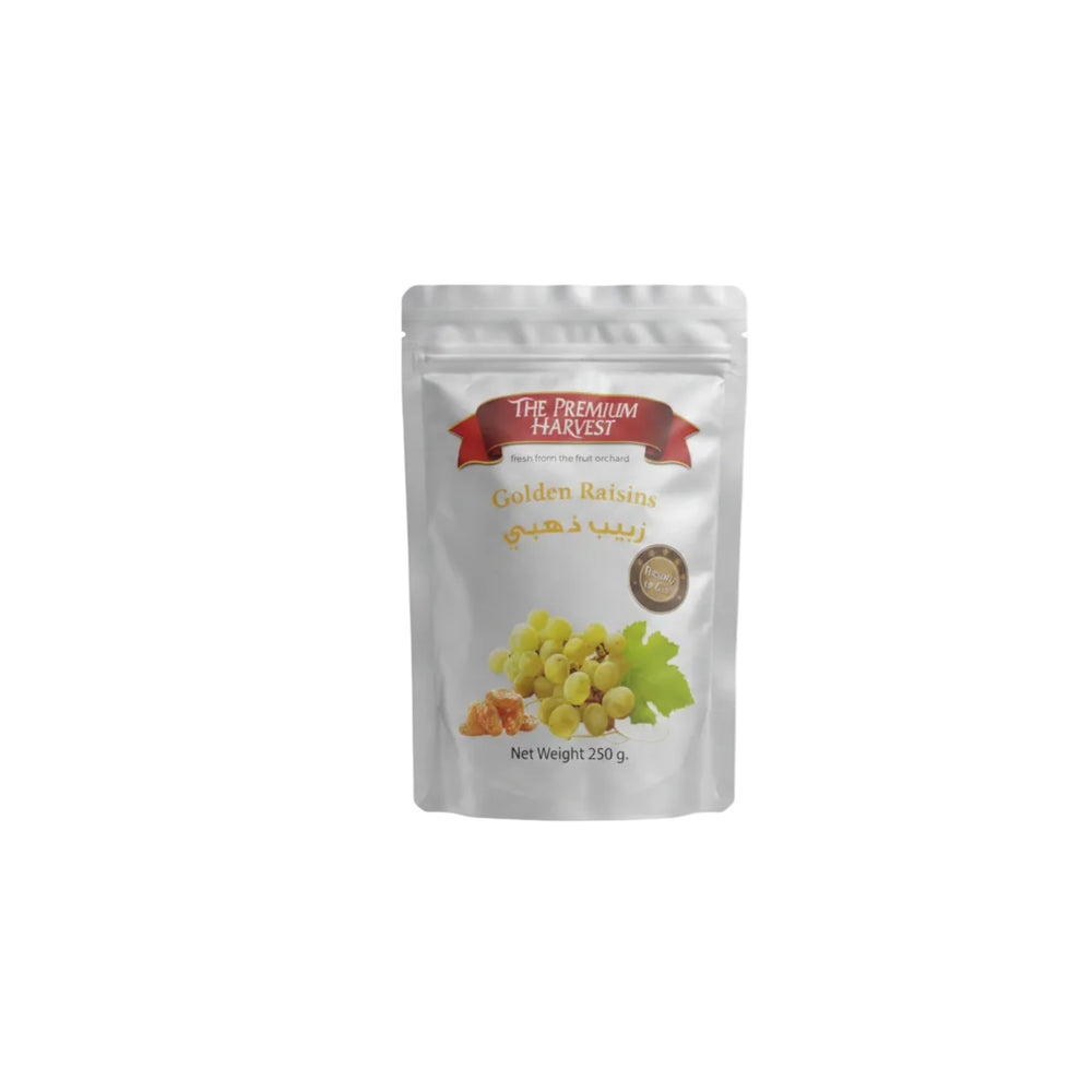 Premium Harvest Dried Golden Raisins 250g