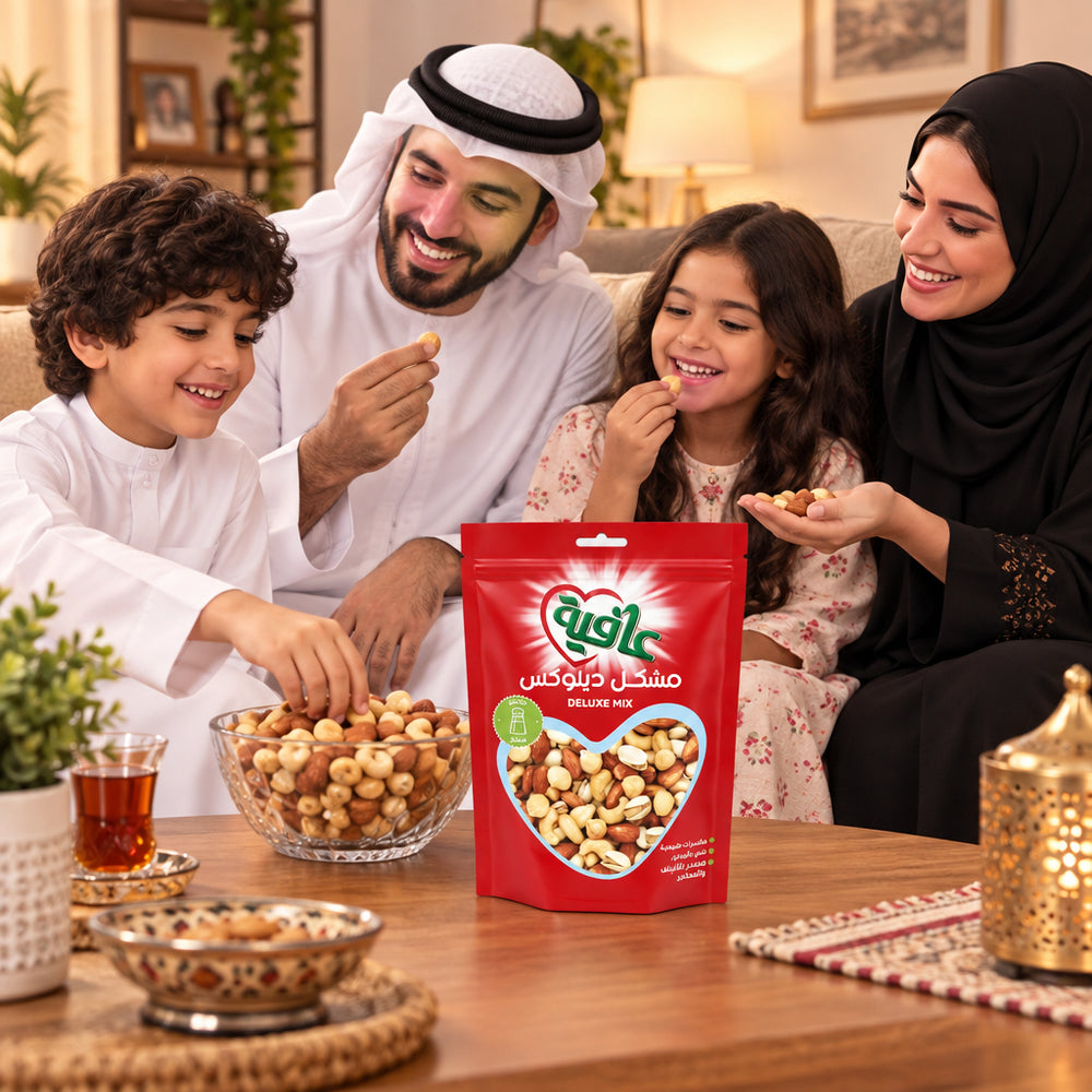 مكسرات مشكل ديلوكس مملح 120 جرام