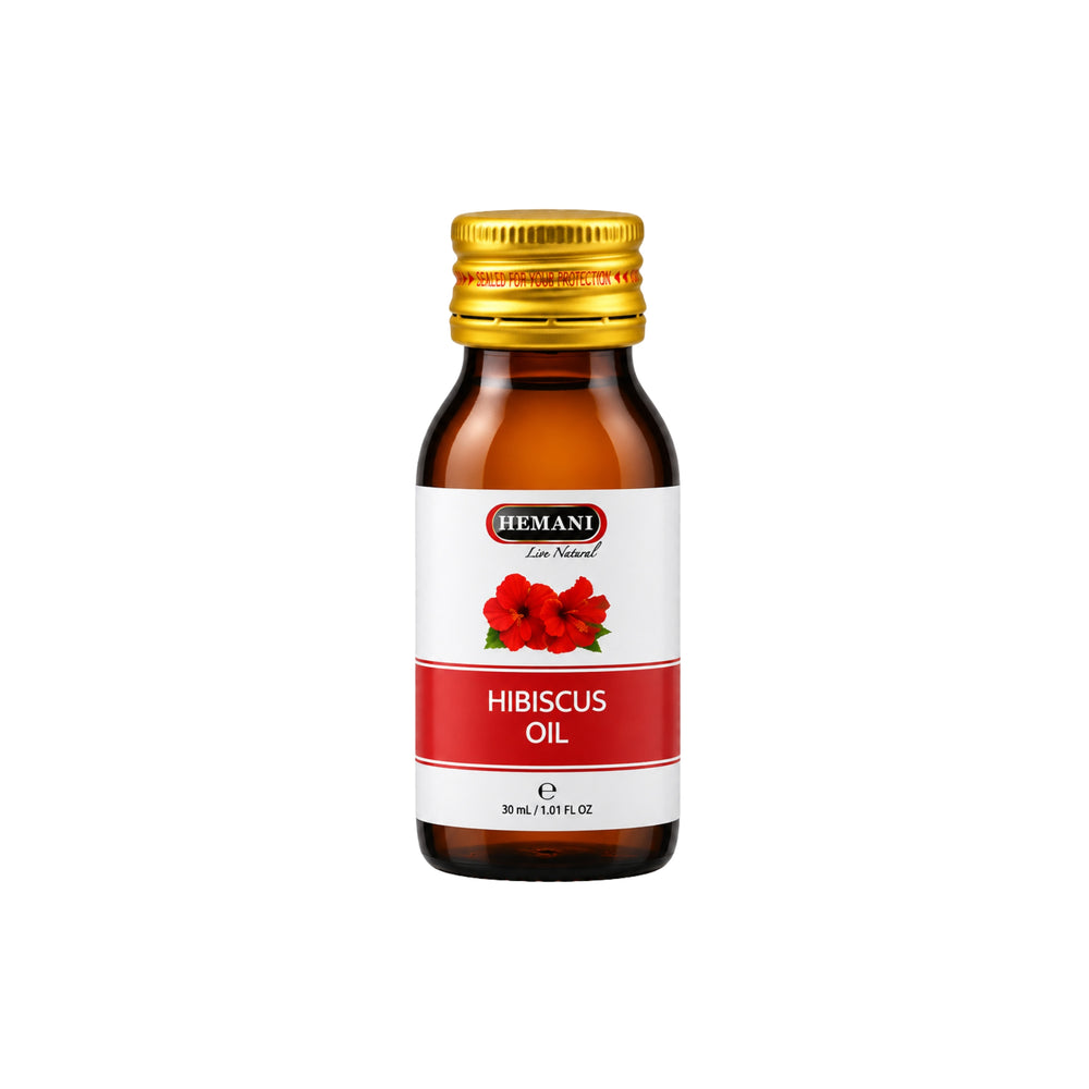Hemani Natural Hibiscus Oil for Skin and Hair 30ml