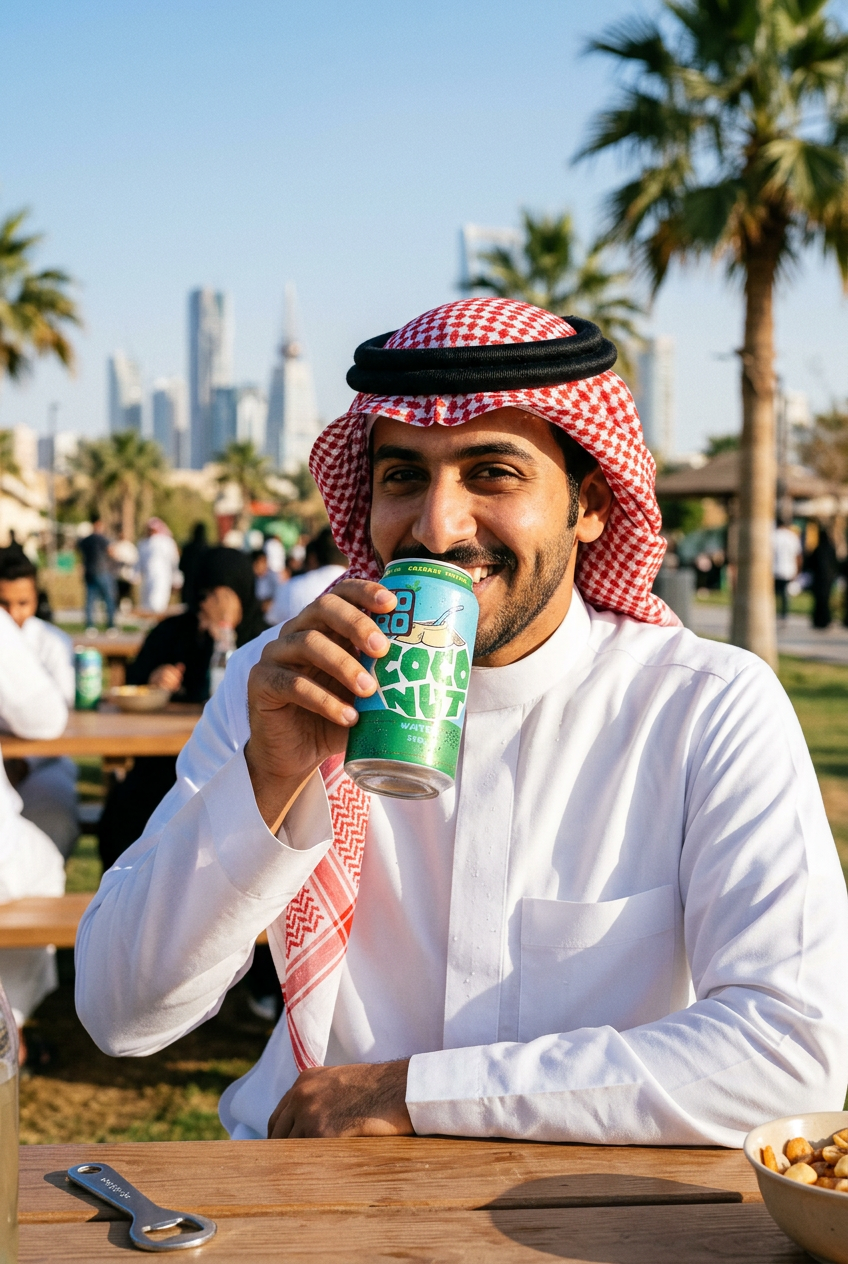 جورو ماء جوز الهند العضوي 330 مل