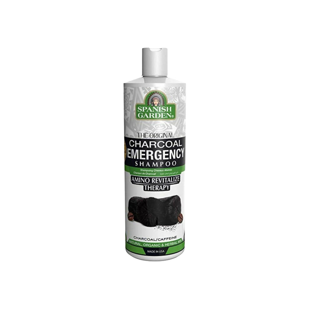 Spanish Garden Emergency Repair Charcoal Shampoo - 450 ml