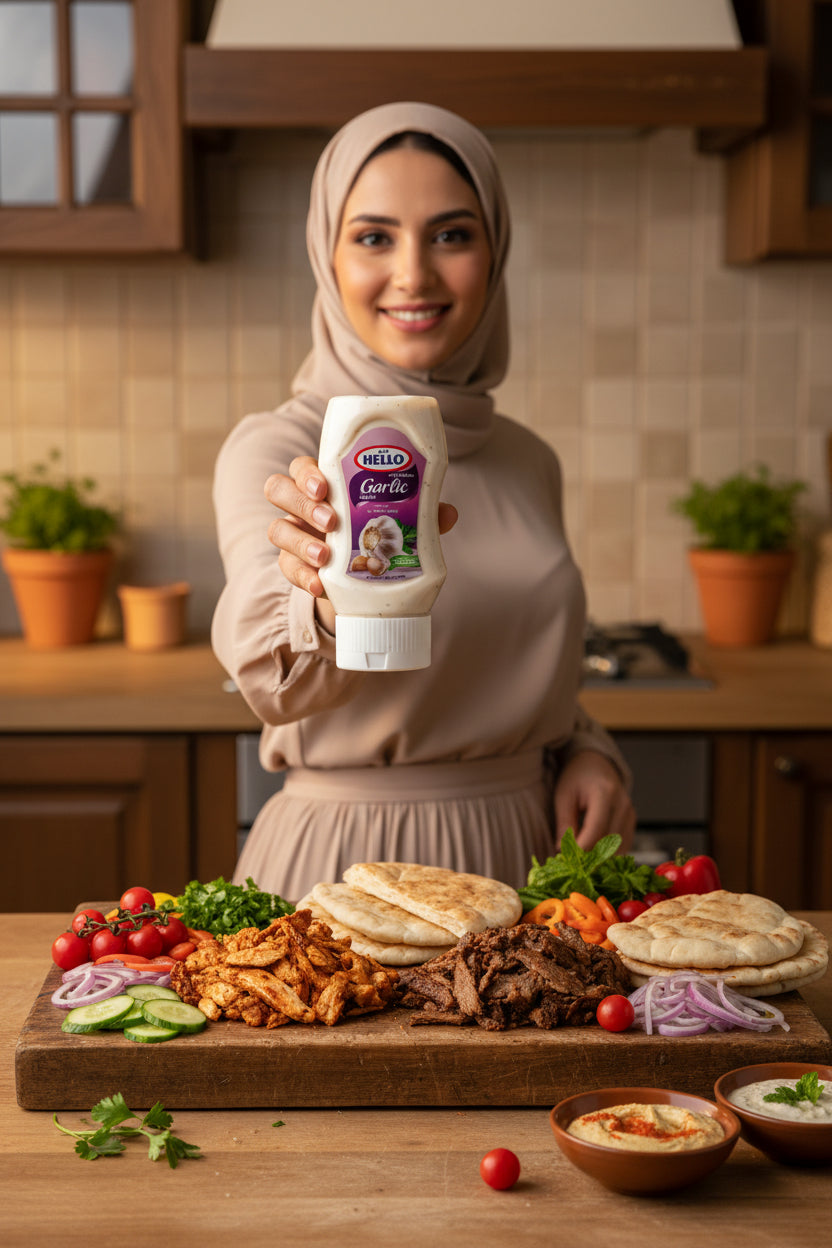 صلصة الثوم هلو 300 مل