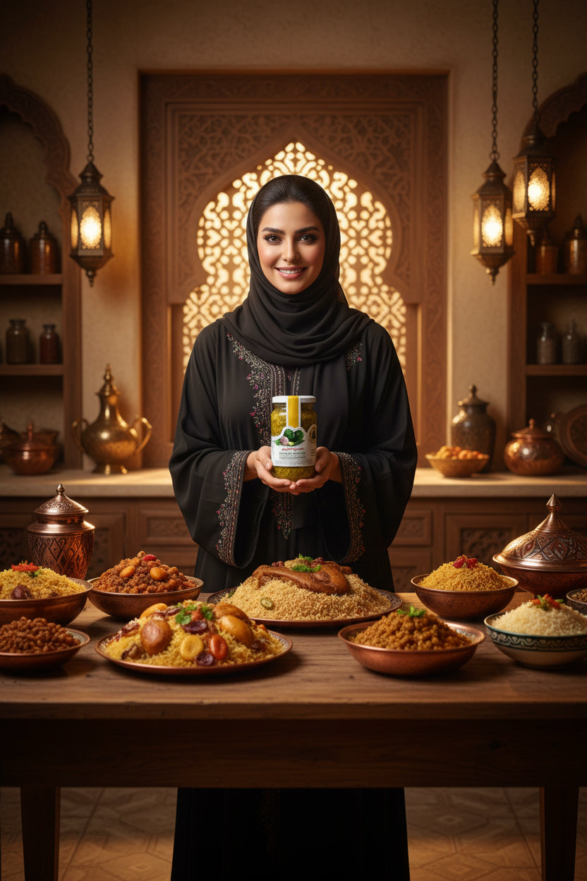معبوج كويتي أخضر 400 جرام الجزيرة