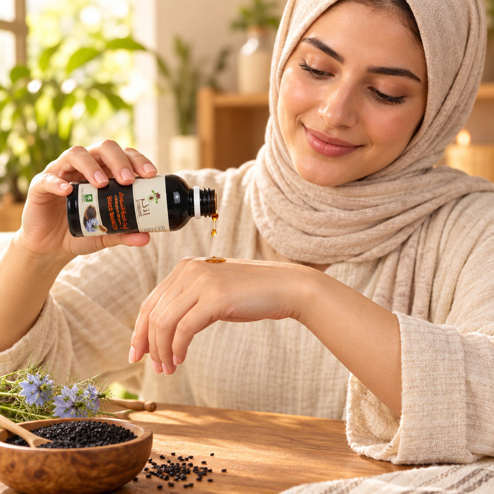 زيت الحبة السوداء إذخر 100 مل