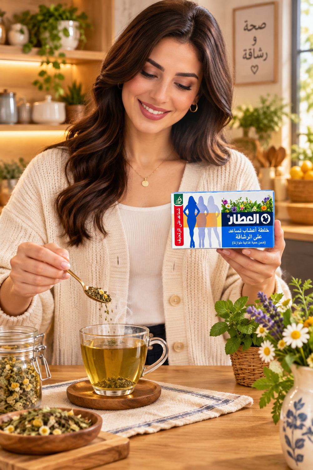 خلطة أعشاب العطار للرشاقة 20 كيس 40 جرام
