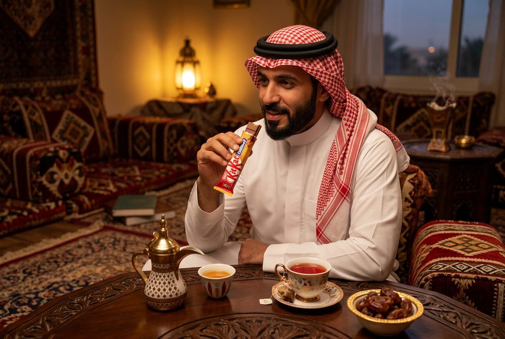 كيت كات تشنكي ويفر بالشوكولاتة والكراميل 42 جم
