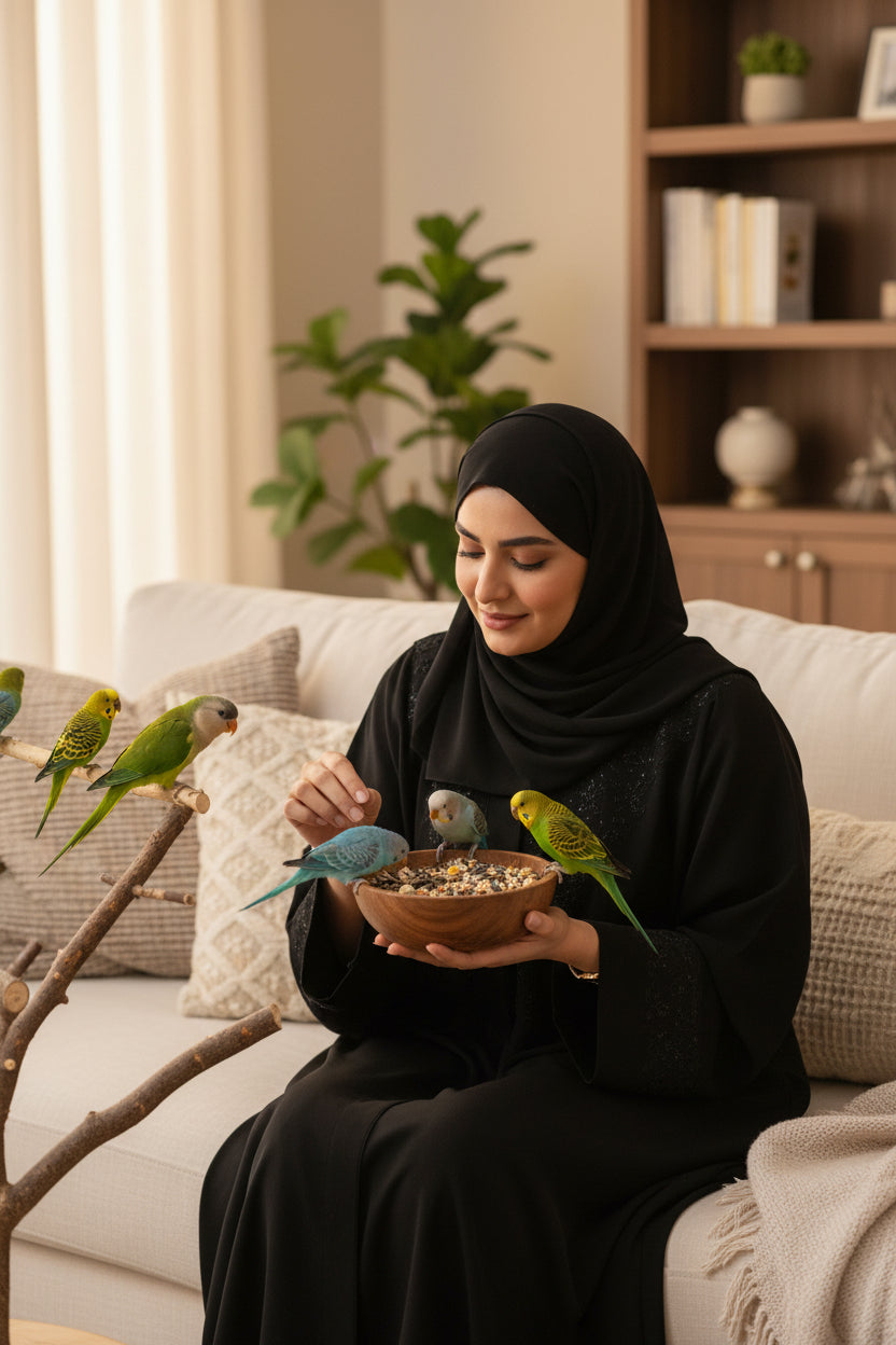 فيرسل لاغا خلطة طعام الببغاوات والطيور المتوسطة 1 كيلو