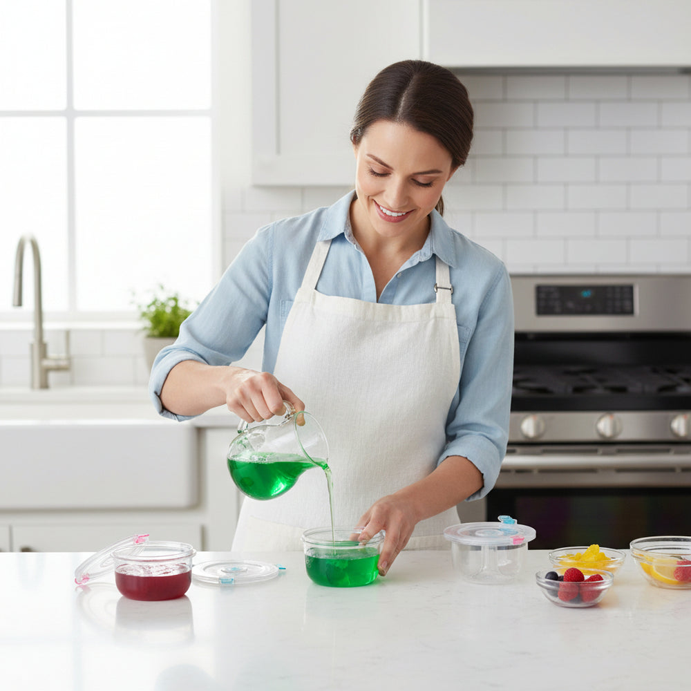 Plastic Jelly Molds - 2 pieces