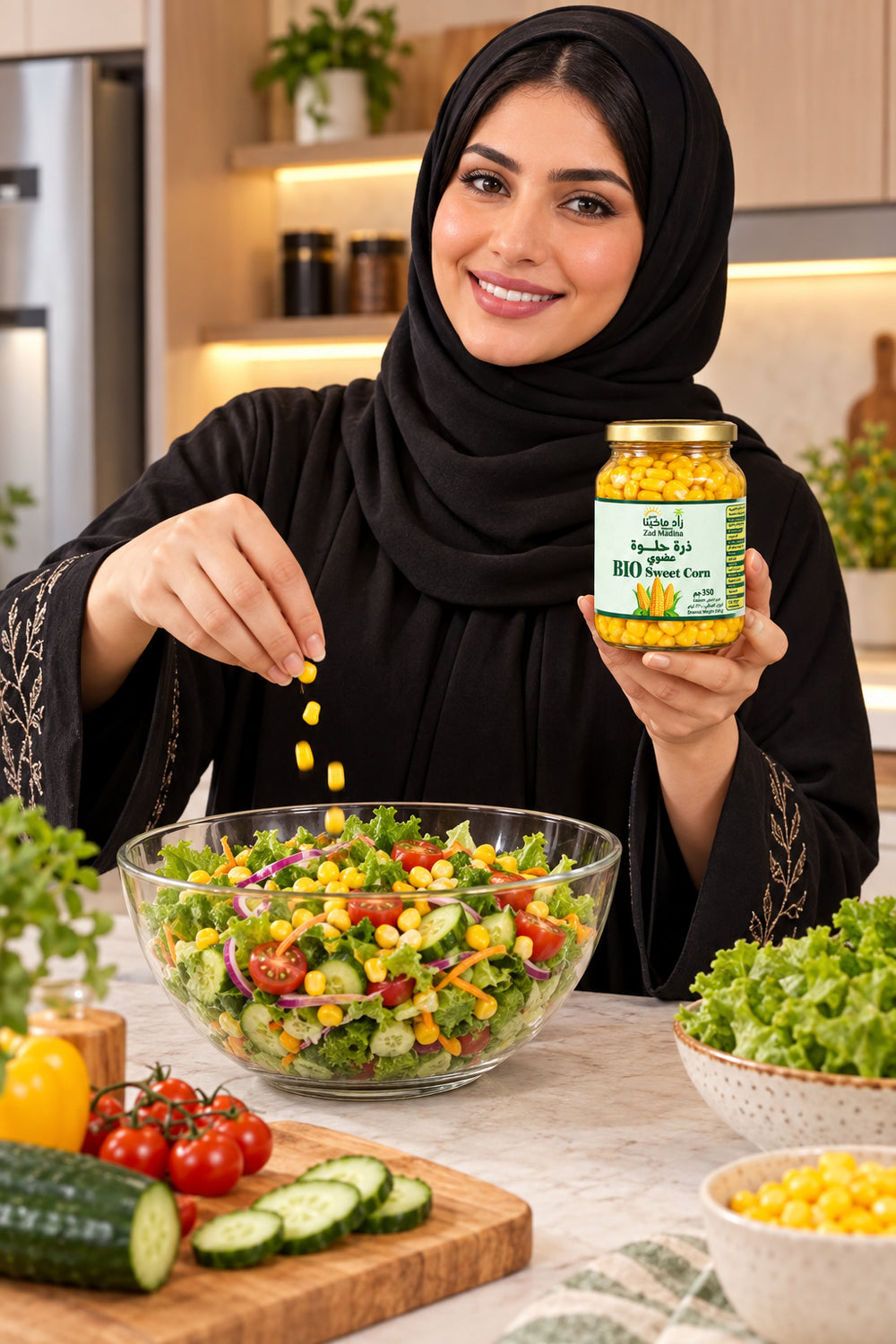 ذرة حلوة عضوية من زاد ماضينا 350 جم