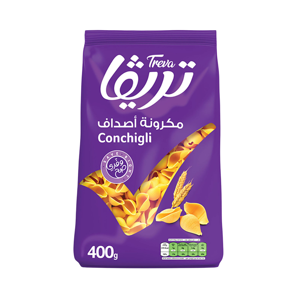 تريفا مكرونة أصداف 400 جم