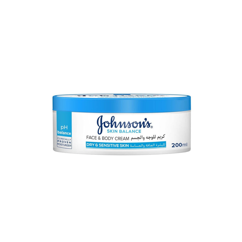 Johnson's Skin Balance Face &amp; Body Cream 200ml