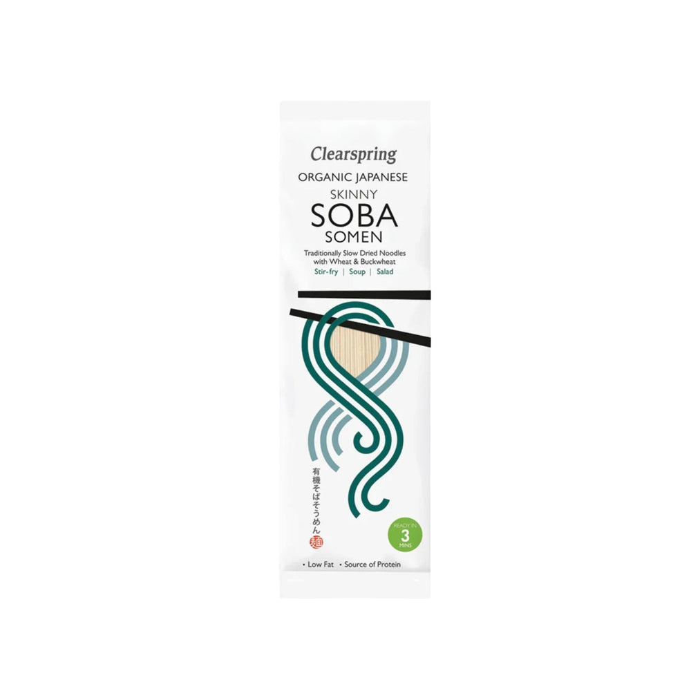 نودلز سوبا سومين اليابانية العضوية 200 جم Clearspring