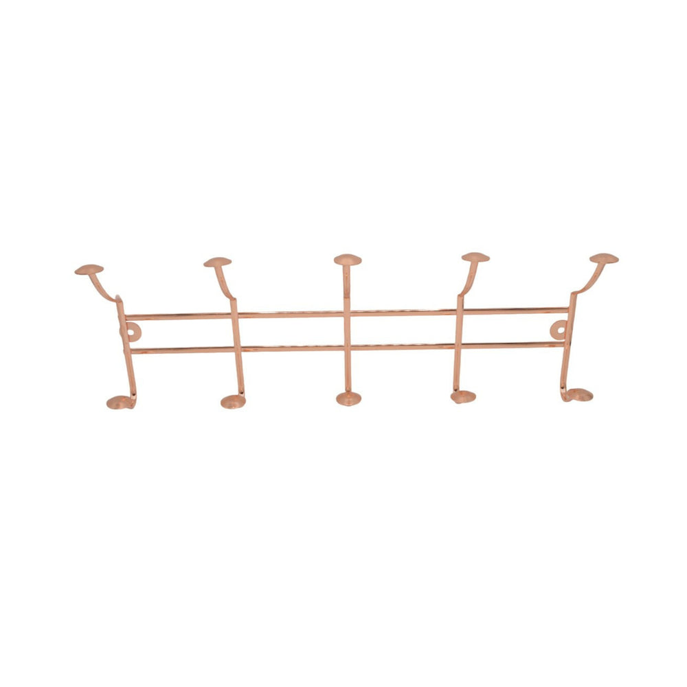 5 Hooks Metal Wall Clothes Hanger 