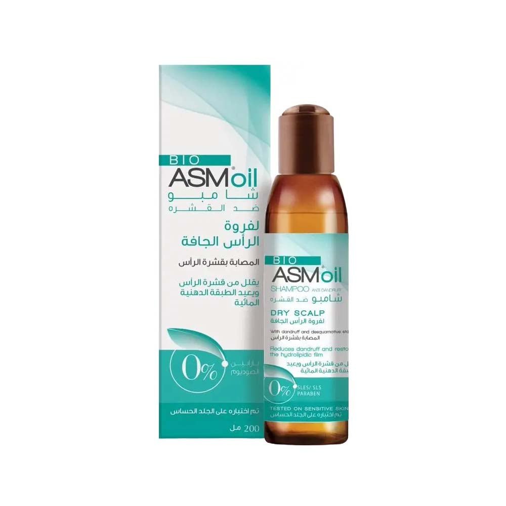 Bio ASM Anti-Dandruff Shampoo for Dry Scalp 200ml