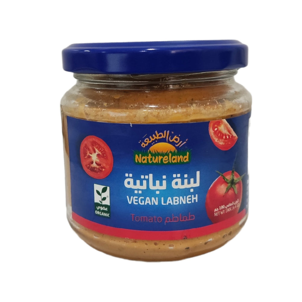 لبنة نباتية عضوية بالطماطم الخالي من الجلوتين أرض الطبيعة 180 جم