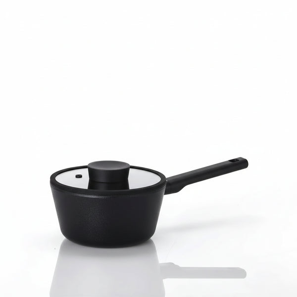 قدر نيوفلام من الألومنيوم المصبوب 18 سم – أسود، طبقة غير لاصقة