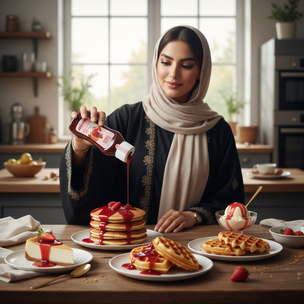 صوص توت فرنگی بالعسل 650 جرام