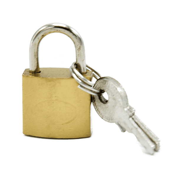 قفل باب معدني مع 3 مفاتيح 20مم - أنية المنزل