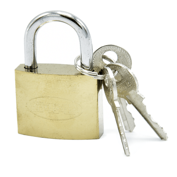 قفل باب معدني مع 3مفاتيح 32 مم - أنية المنزل