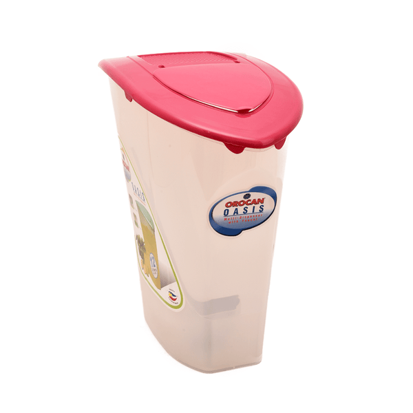 وعاء المشروبات بلاستيك حجم 12 لتر مع ملعقة - أنية المنزل