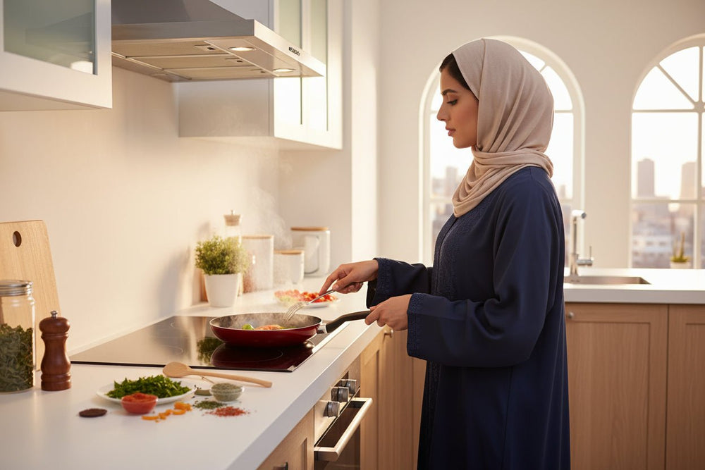 طقم مقلاة ألومنيوم غير لاصقة 22 + 28 سم (قطعتين)