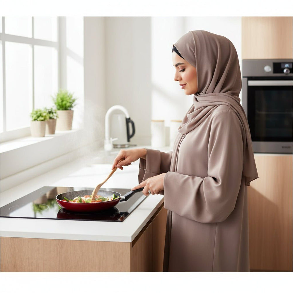 مقلاة ألمنيوم غير لاصقة 30 سم