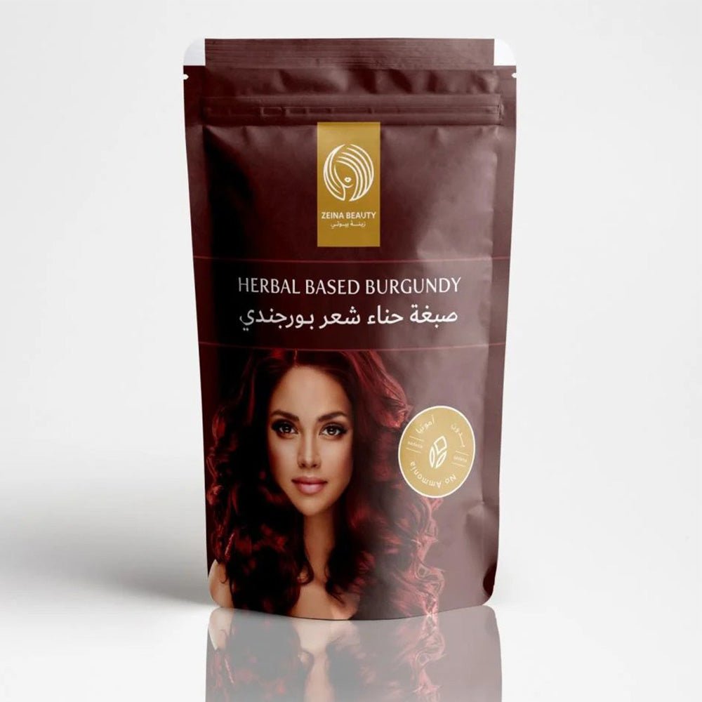 Zena Beauty Burgundy Herbal Henna Hair Dye 100g