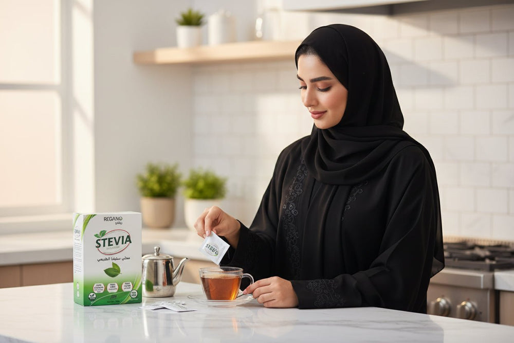 محلي ستيفيا طبيعي 100% من ريقانو 200 كيس