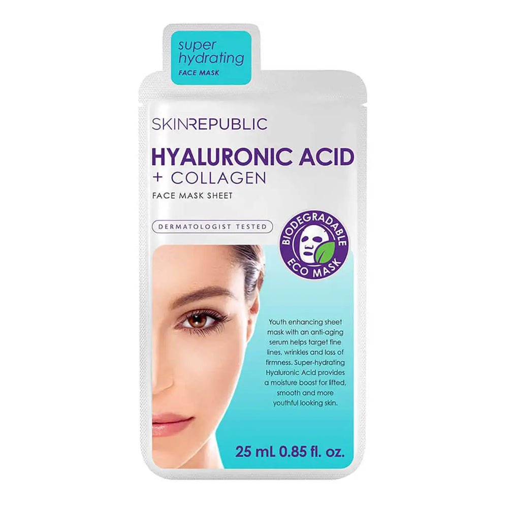 Skin Republic Hyaluronic Acid + Collagen Mask