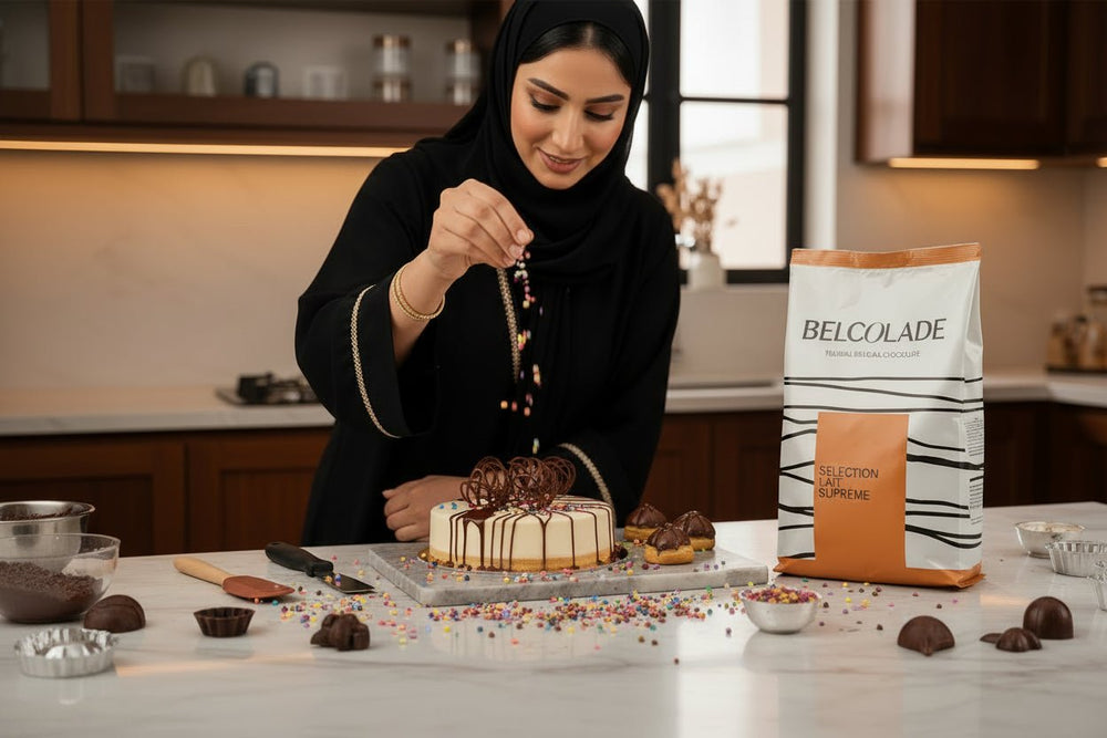 شوكولاتة بلجيكية بيلكولاد بالحليب 35٪  5 كجم