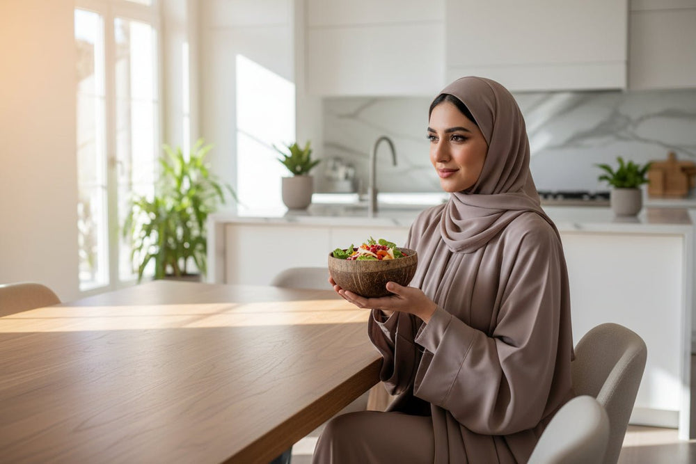 وعاء جوز هند طبيعي مستدام ويدوي الصنع Coconut Shell Bowl